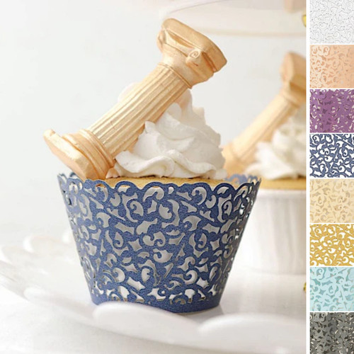 Paper cupcake wrappers - 25,