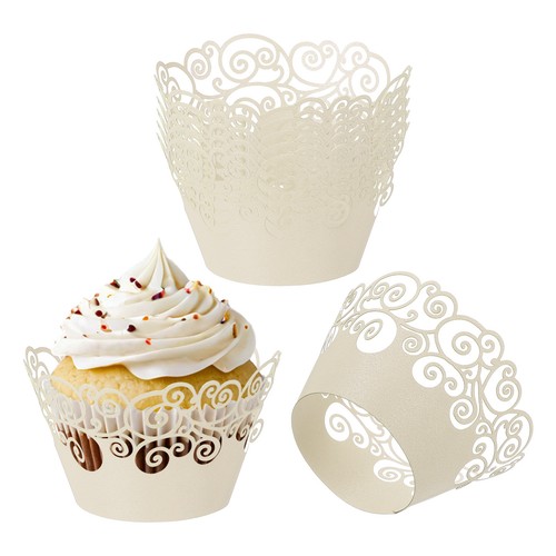 Cupcake wrappers paper 50 - cupcake,